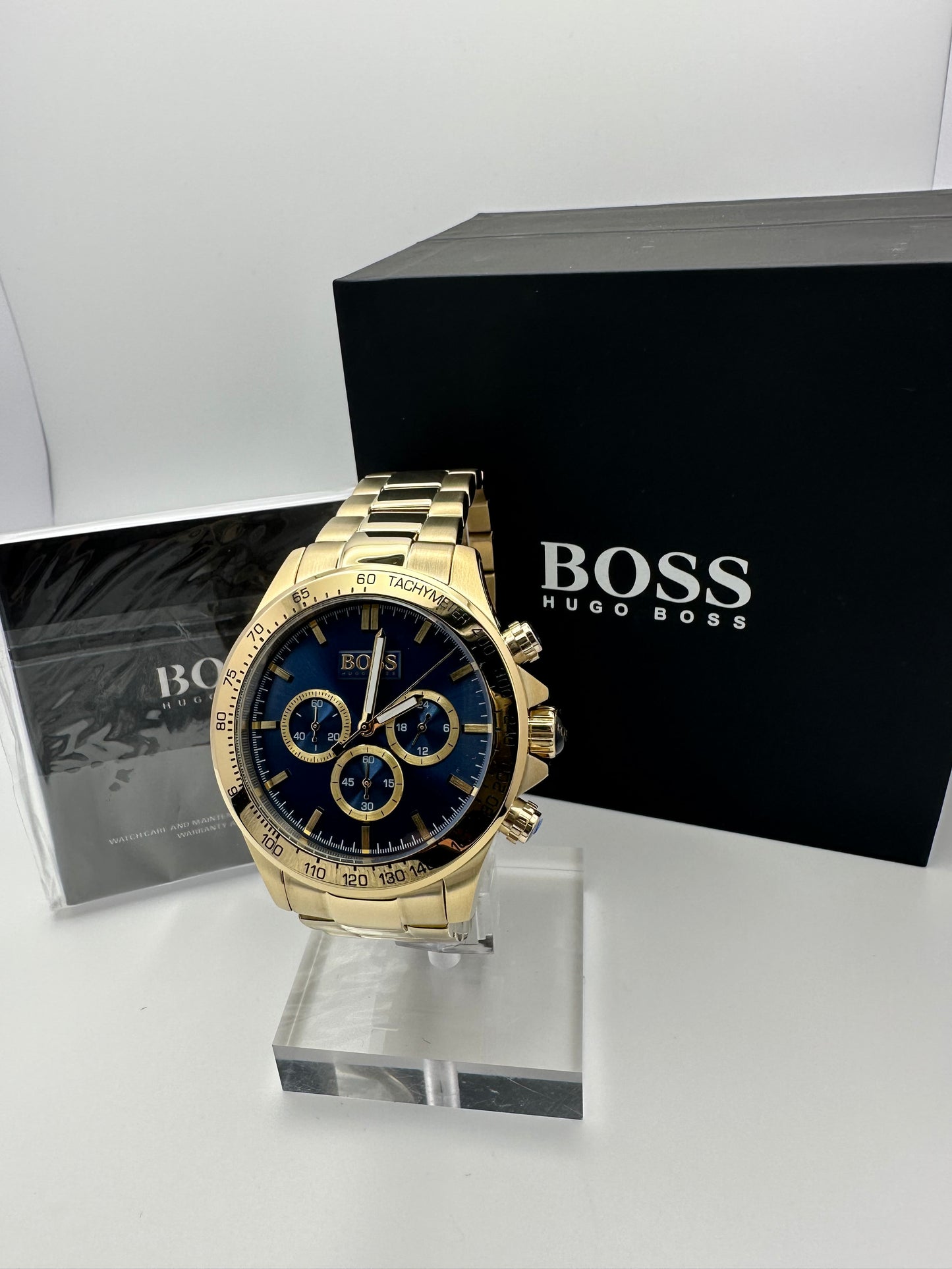 Men's HB1513340 Designer Chronograph Watch - Classic & Sophisticated