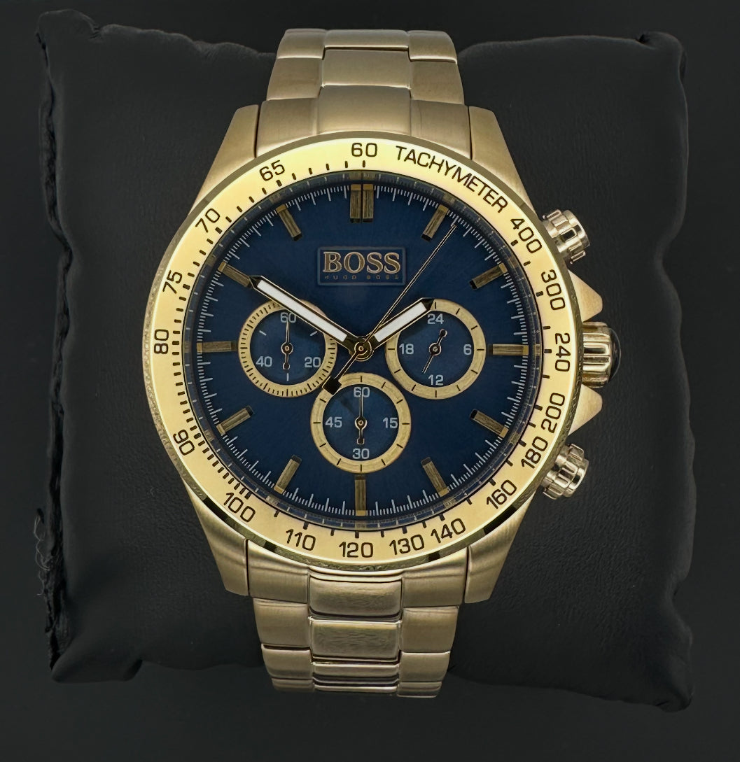 Men's HB1513340 Designer Chronograph Watch - Classic & Sophisticated