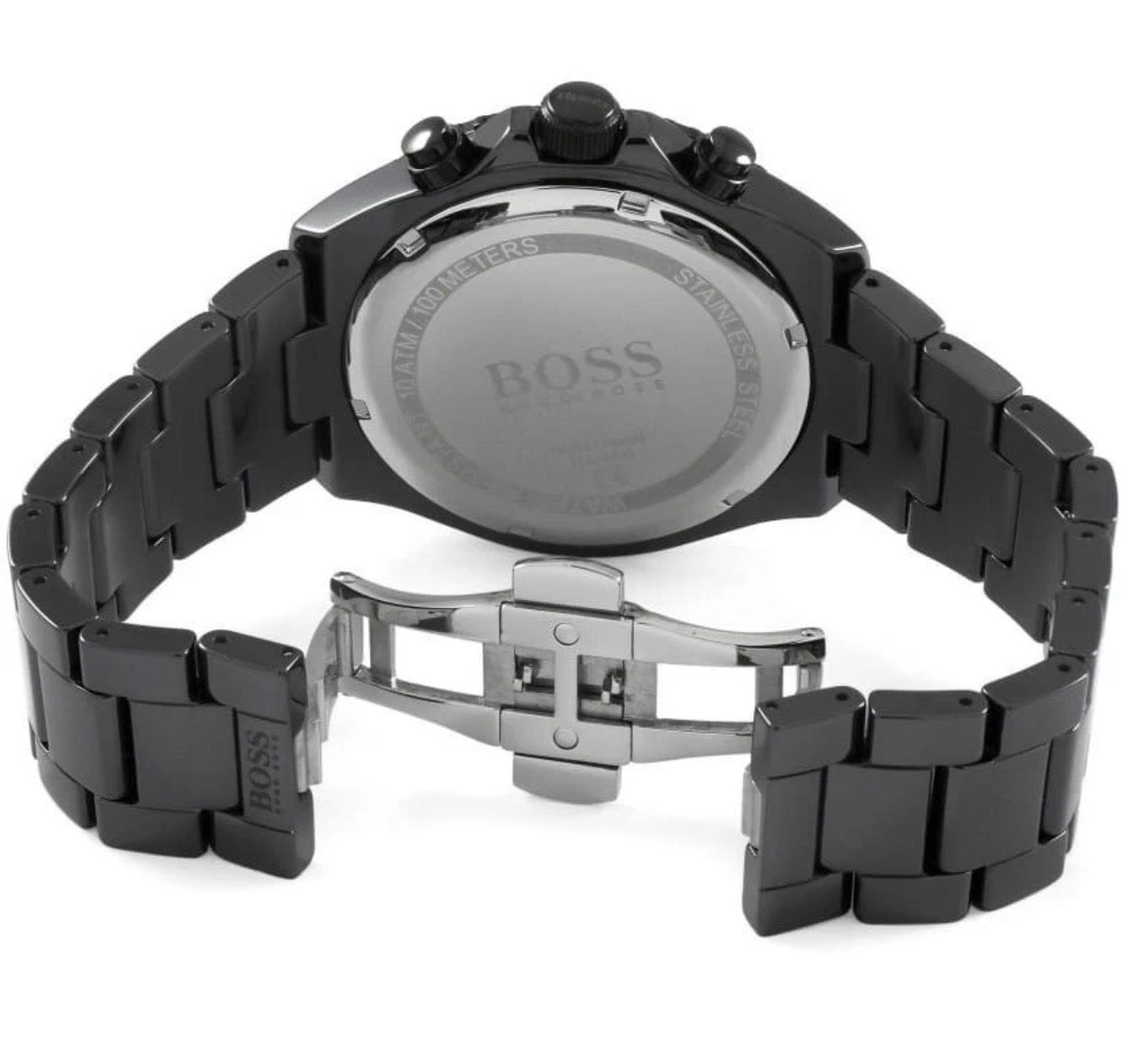 BOSS
Mens Ocean Edition Watch 1513743 Stainless Steel Mens Chronograph Watch
