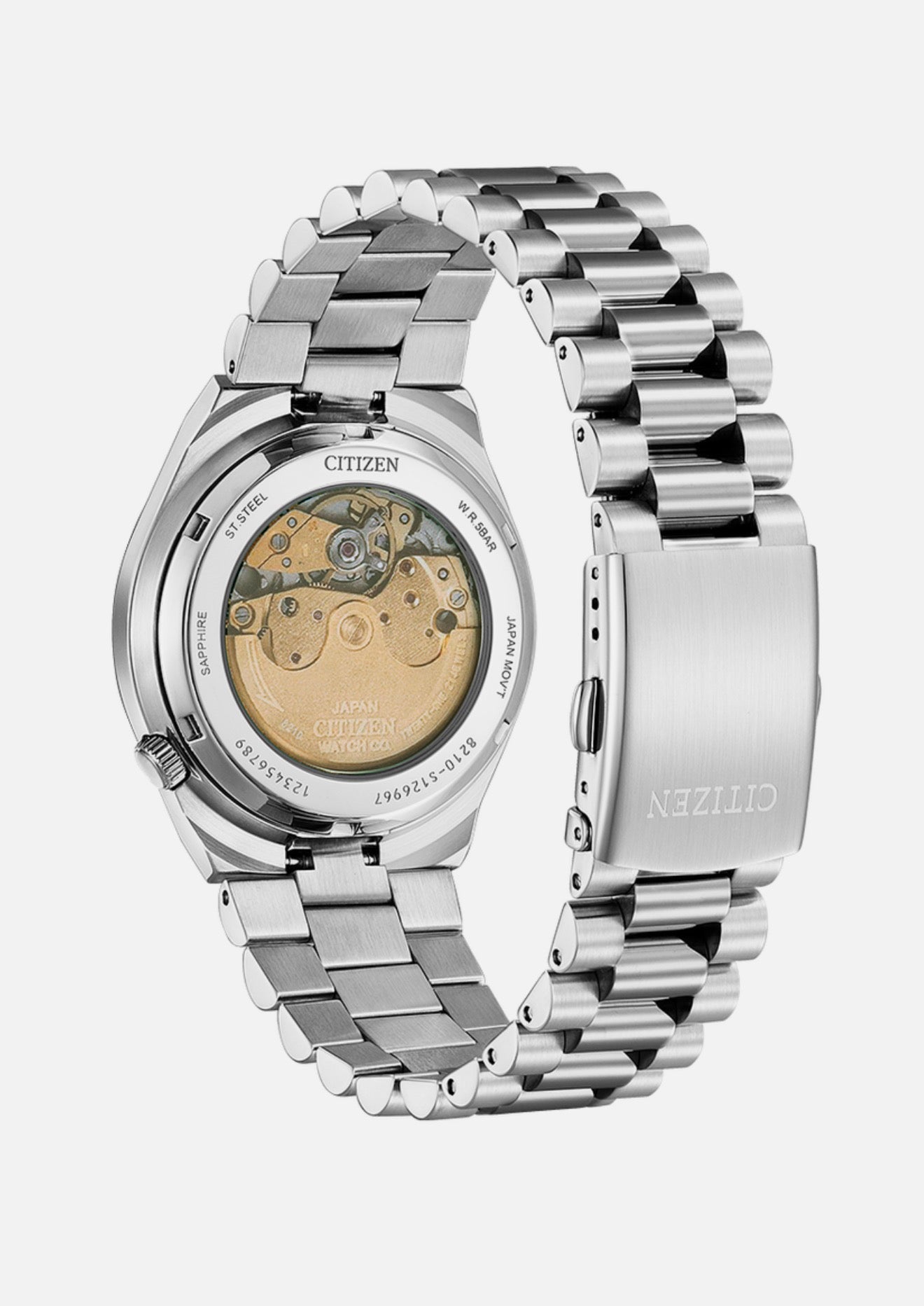 Citizen x Pantone Soft Green Dial Automatic Sapphire Watch NJ0158-89Z Mens Watch