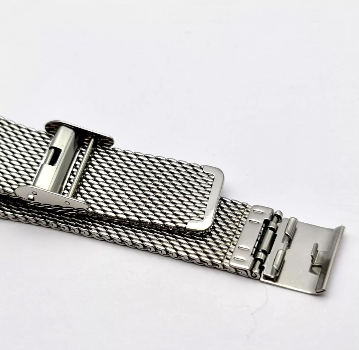 HB1513440 Jet Brown Dial Silver Tone Stainless Steel Mesh Strap Mens Chronograph Watch