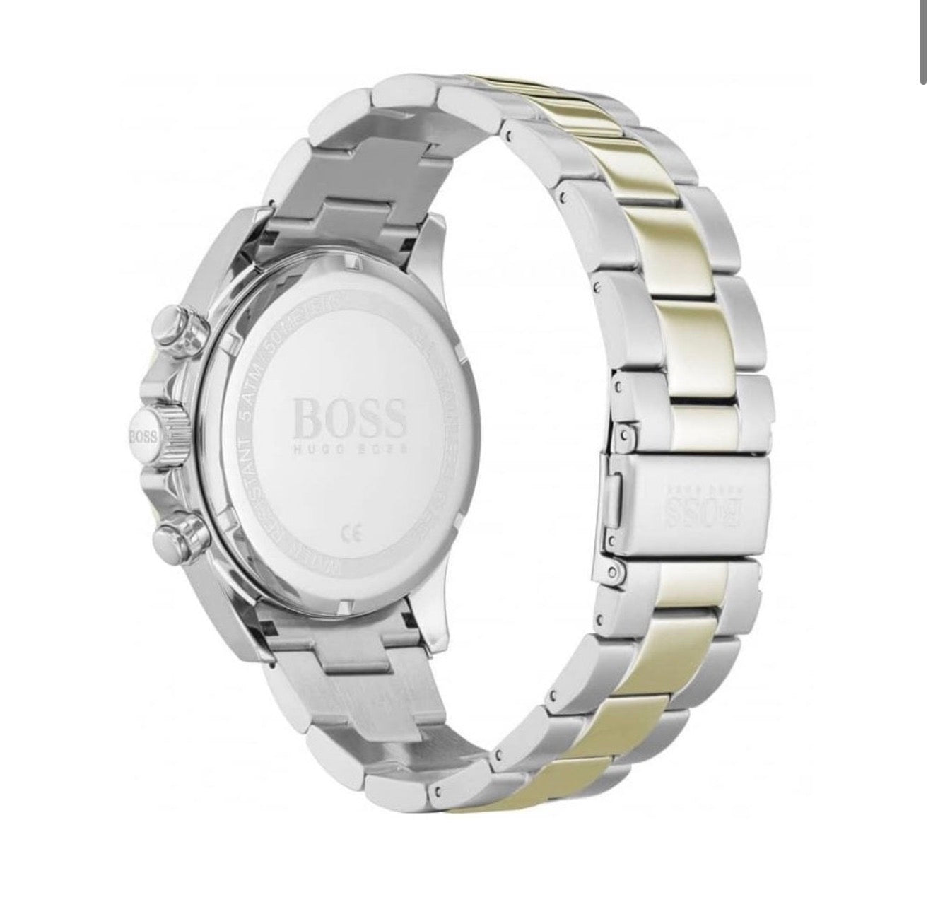 Hugo Boss 1513767 Sport Hero Lux Two-Tone Chronograph Watch with a Durable Stainless Steel Bracelet