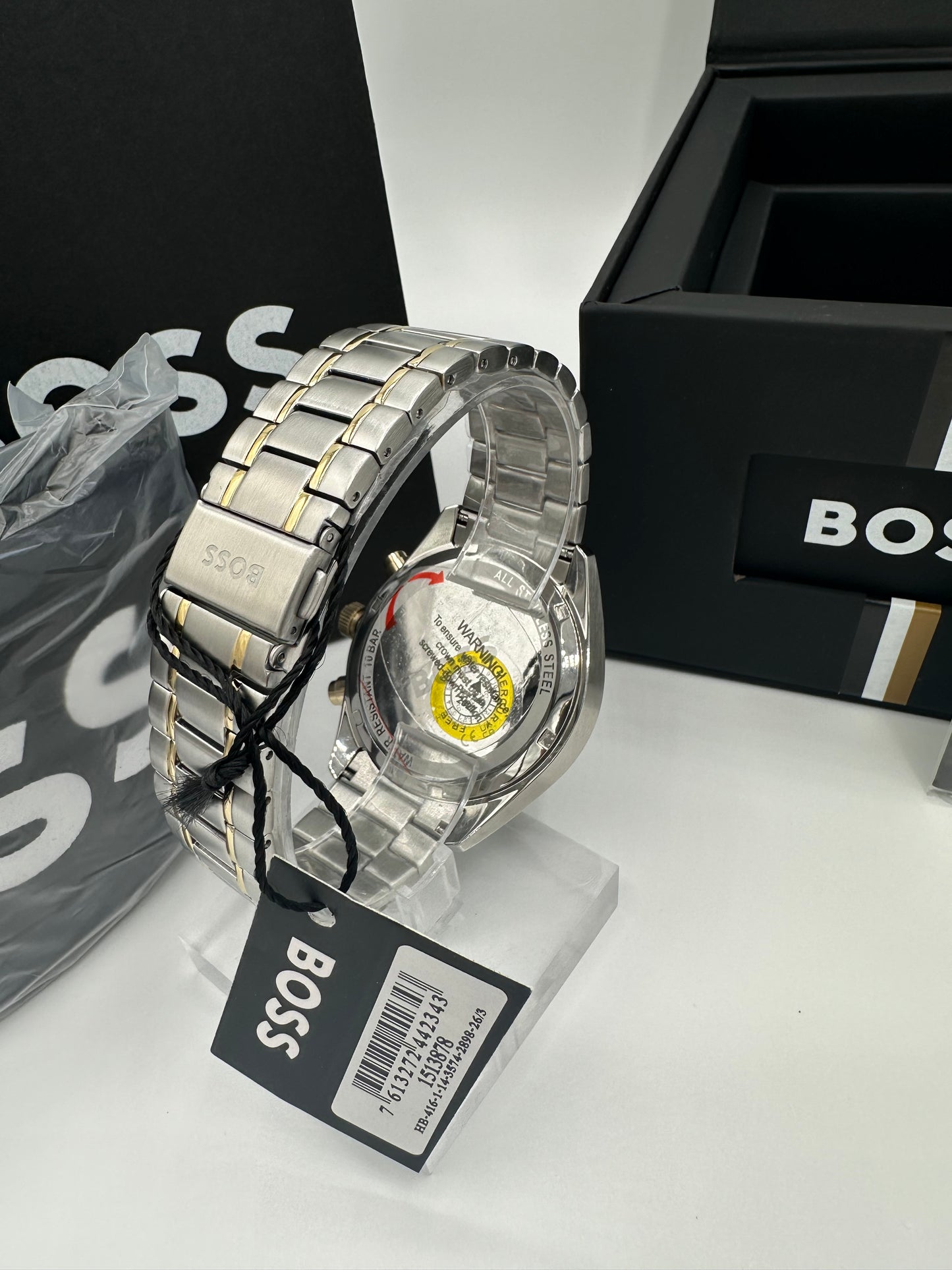 HB1513878 Champion Two-Tone Stainless Steel Mens Chronograph Watch