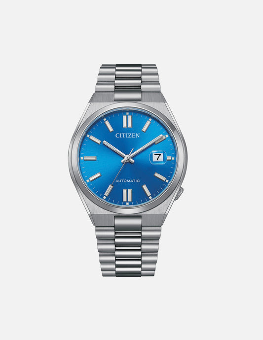 Citizen Men's Tsuyosa Automatic NJ0158-89L Pantone Glowing Blue Dial Mens Watch