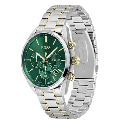 Hugo Boss 1513878 Champion Two-Tone Stainless Steel Mens Chronograph Watch