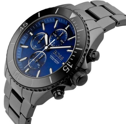 BOSS
Mens Ocean Edition Watch 1513743 Stainless Steel Mens Chronograph Watch
