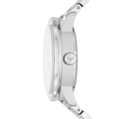 Emporio Armani Meccanico AR60053 Automatic Mens Stainless Steel Watch Brand New