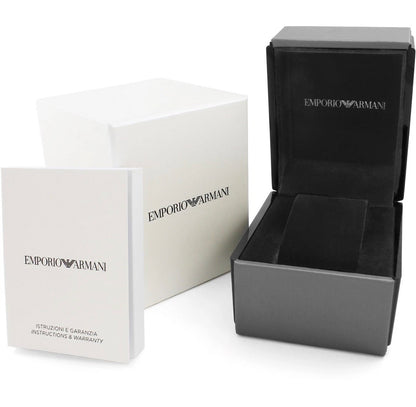 Emporio Armani Meccanico AR60052 Automatic Mens Stainless Steel Watch Brand New