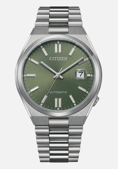 Citizen x Pantone Soft Green Dial Automatic Sapphire Watch NJ0158-89Z Mens Watch