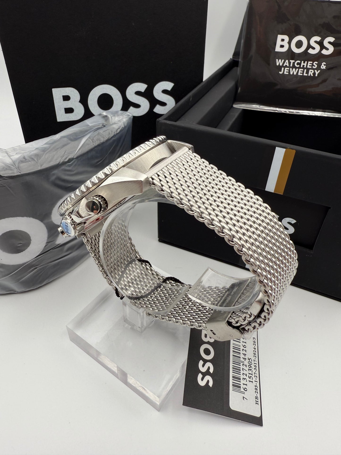 Boss Admiral 1513905 Green Dial Men’s Chronograph Watch