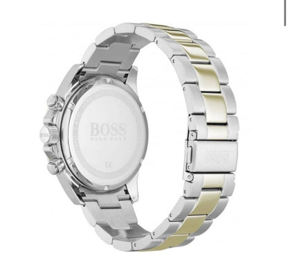 Hugo Boss 1513767 Sport Hero Lux Two-Tone Chronograph Watch with a Durable Stainless Steel Bracelet
