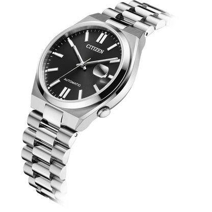 Citizen Tsuyosa NJ0150-81E Black Automatic Men's 40mm Watch Sapphire Glass