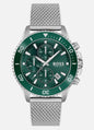 Boss Admiral 1513905 Green Dial Men’s Chronograph Watch