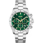 BOSS 1514217 Hero Green Dial Stainless Steel Mens Chronograph Watch