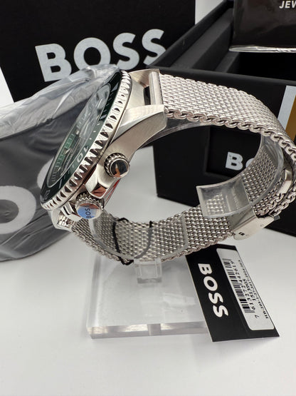 Boss Admiral 1513905 Green Dial Men’s Chronograph Watch