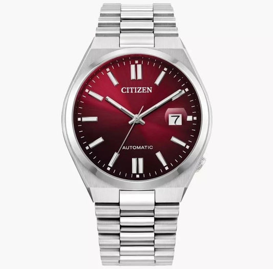 Citizen Men's Tsuyosa Automatic NJ0150-56W Deep Red Dial Mens Watch