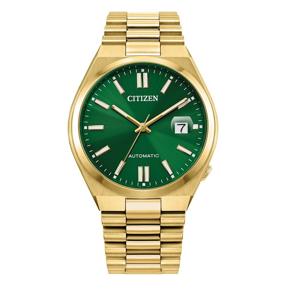 Citizen Men's Tsuyosa Automatic Green Dial Watch NJ0152-51X 40mm