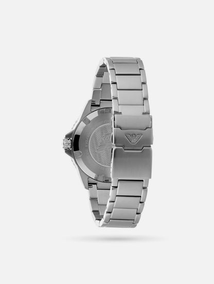 Emporio Armani 11339 Blue Dial Stainless Steel Mens Watch