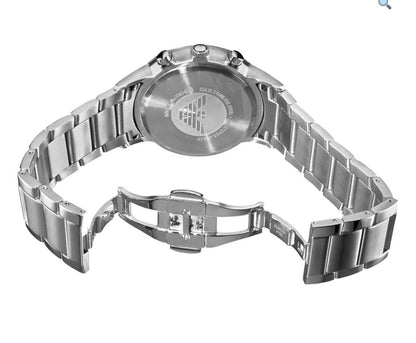 Emporio Armani 2448 Blue Dial Mens Chronograph Watch