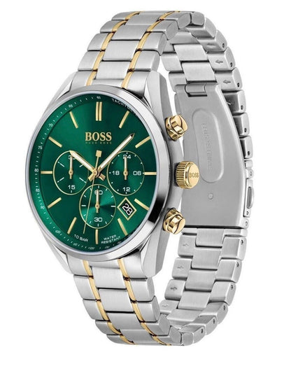 Hugo Boss 1513878 Champion Two-Tone Stainless Steel Mens Chronograph Watch