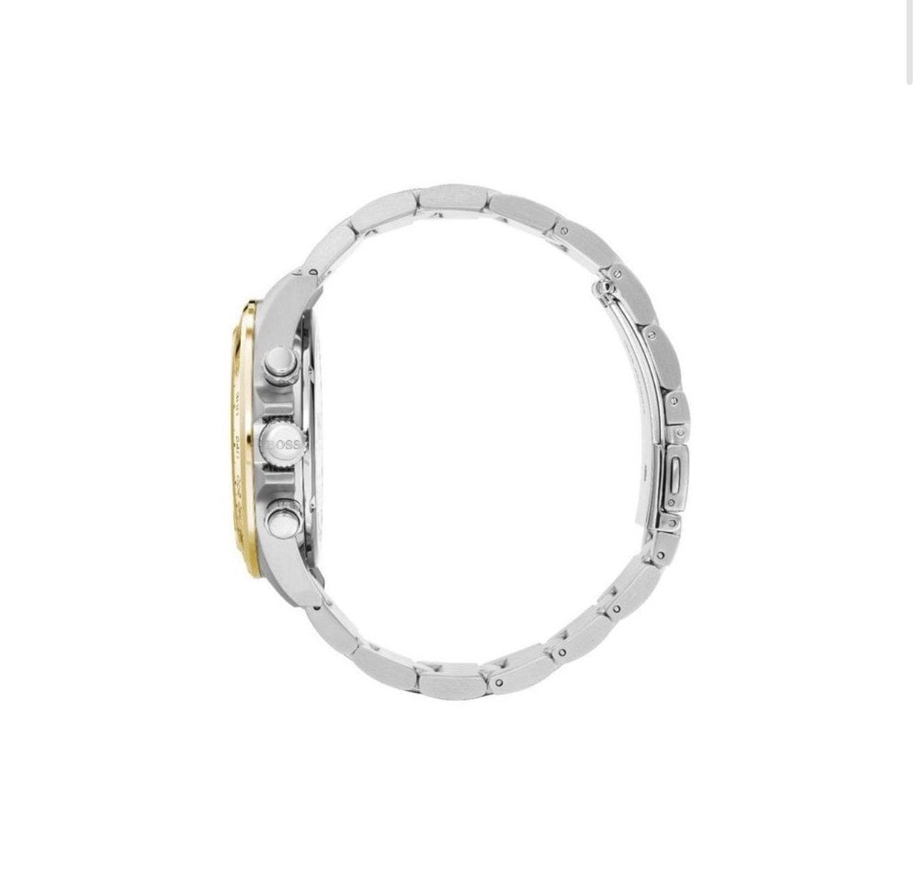 Hugo Boss 1513767 Sport Hero Lux Two-Tone Chronograph Watch with a Durable Stainless Steel Bracelet