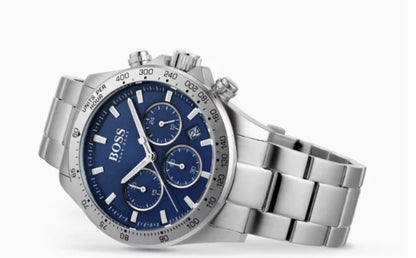 Boss 1513755 Sport Hero Silver Tone Stainless Steel Mens Chronograph Watch