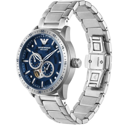 Emporio Armani Meccanico AR60052 Automatic Mens Stainless Steel Watch Brand New