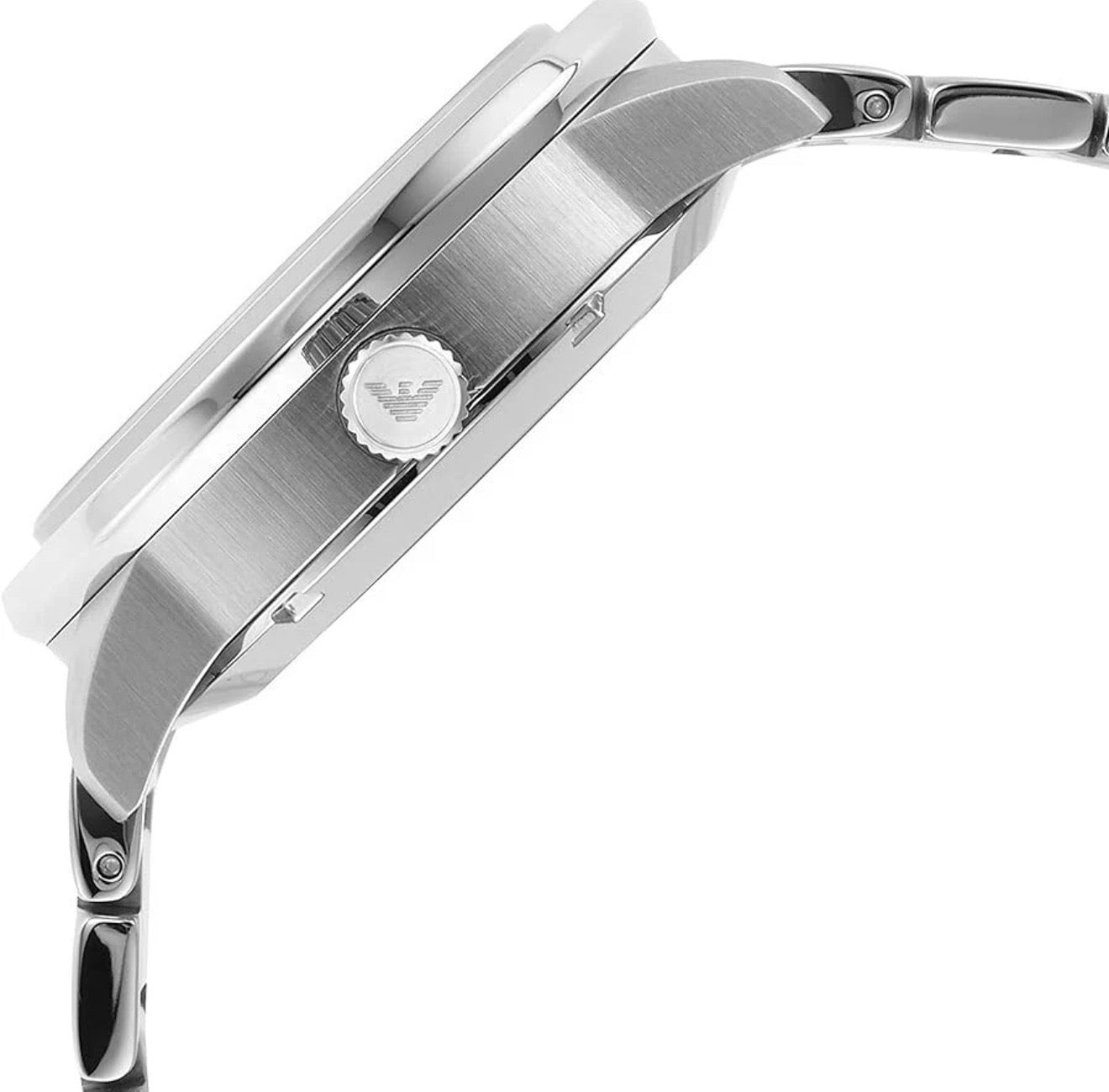 Emporio Armani Meccanico AR60052 Automatic Mens Stainless Steel Watch Brand New