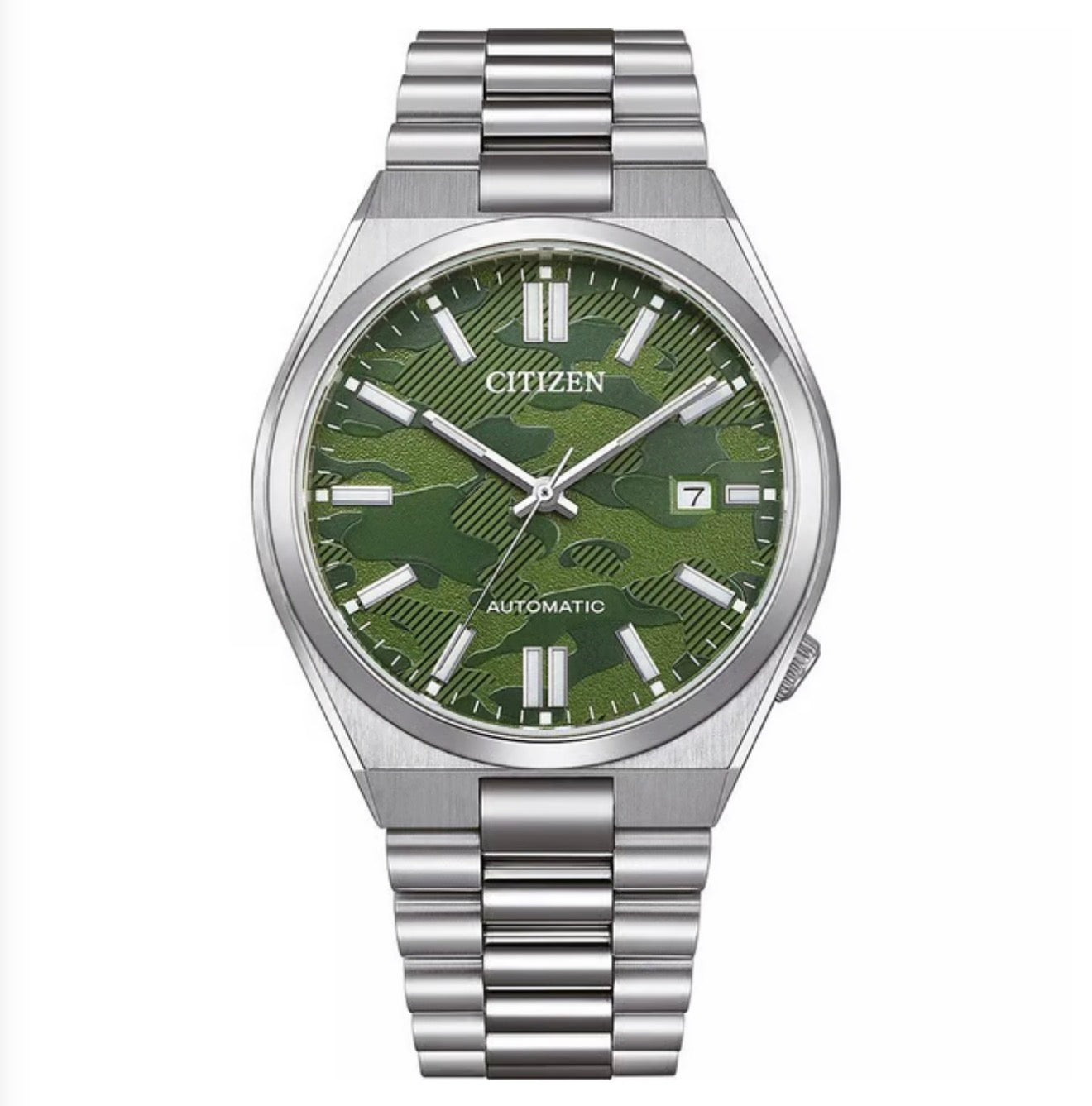 Citizen Tsuyosa Sapphire Crystal Automatic NJ0159-86X Green Dial Men's Watch 40mm