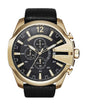 Diesel Mega Chief DZ4344 – Gold PVD Chronograph Mens Watch 53mm