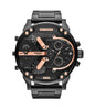 Diesel Daddy 2.0 DZ7312 – Black & Rose Gold Chronograph Mens Watch 57mm